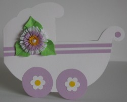 RO�NO IZDELANA TELEGRAM �ESTITKA OBLIKOVANA B11